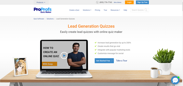 proprofs-lead-quiz-maker