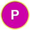 P-Letter-in-circle