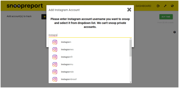 snoopreport-add-instagram-account
